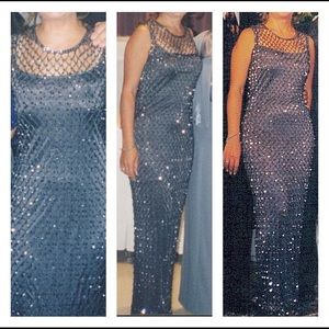 A.B.S. Allen Schwartz Sequin Formal Gown